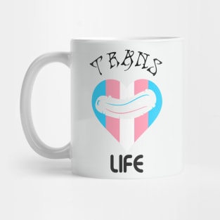 Trans life pickle Mug